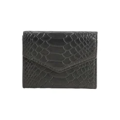 Megan Wallet, snake black