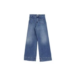 Meli London Pants, blu denim