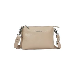 Mellow Leather Pochette, warm taupe