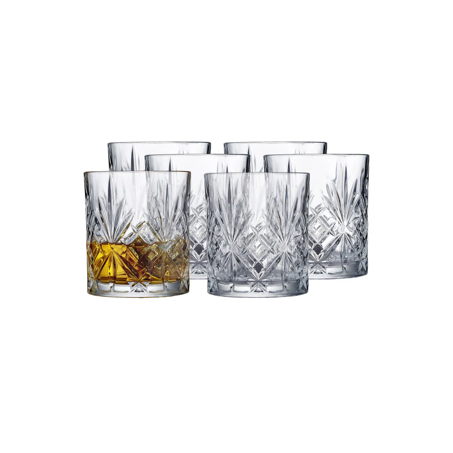 Melodia whiskyglas 6 stk.