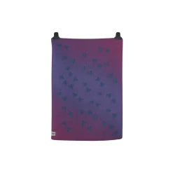 MELVIN Baby Size Throw, purple/pink