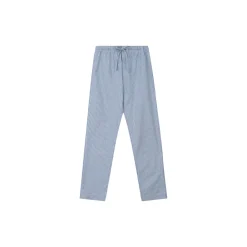 Men's Organic Cotton bukser, light blue/white