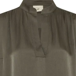 Merina shirt dress, posy green