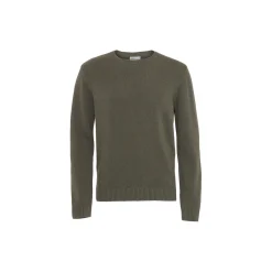 Merino Wool Crew, dusty olive