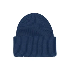 Merino Wool Hat, marine blue