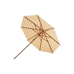 Messina Umbrella Ø270, golden yellow stripe
