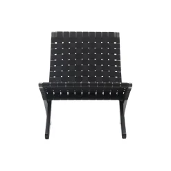 MG501 Cubastolen, sortlakeret eg/sort