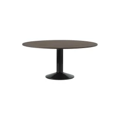 Midst Table, dark oiled oak/black
