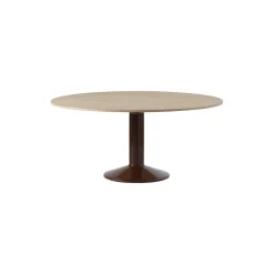 Midst Table, oak/dark red