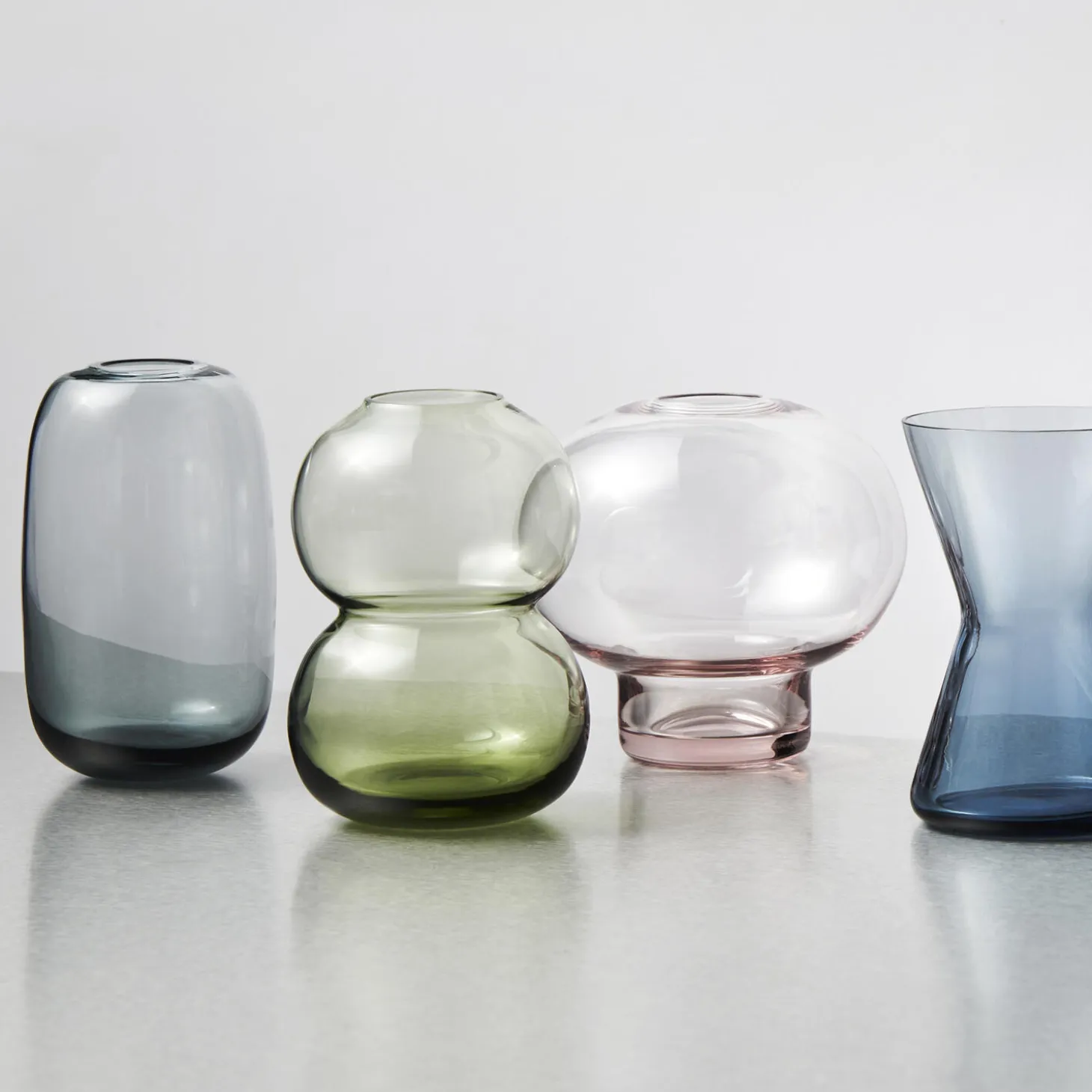 Midsummer Oxeye Daisy Mini vase 9,3 cm, blue