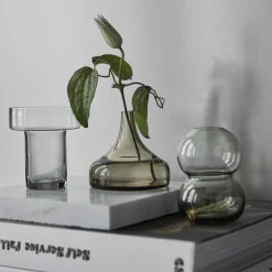 Midsummer Water Avens Mini vase 8,2 cm, brown