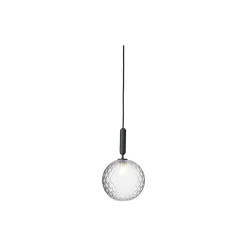 Miira 1 Large Pendant, rock grey/optic clear