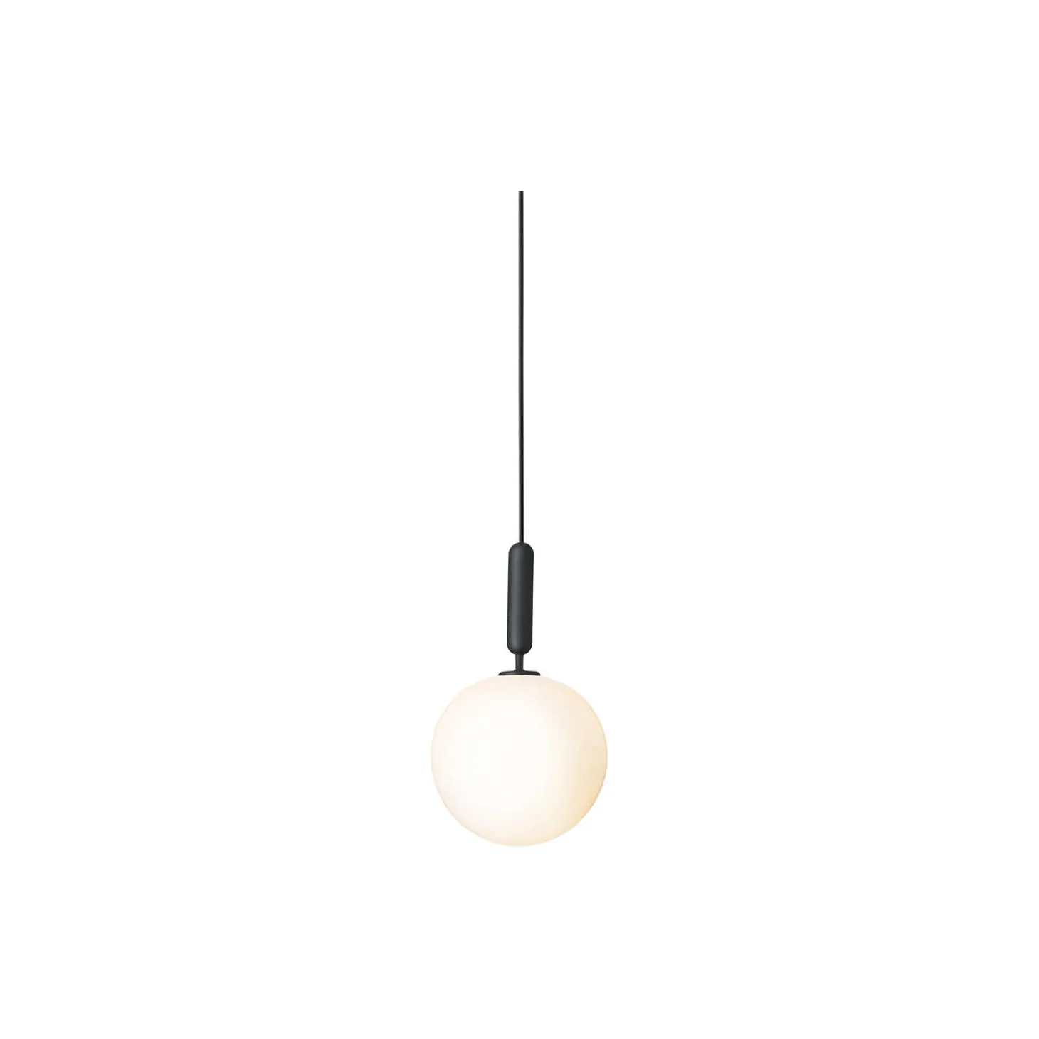 Miira 1 Large Pendant, rock grey/opal