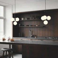 Miira 4 Pendant, rock grey/opal white