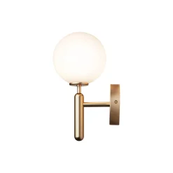 Miira Wall Lamp, brass/opal