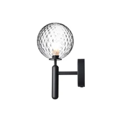 Miira Wall Lamp, rock grey/optic clear