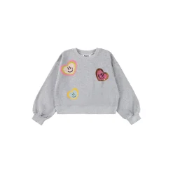 Miki sweater, grey melange