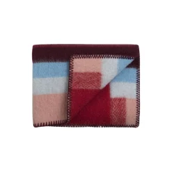MIKKEL Baby Size Throw, red