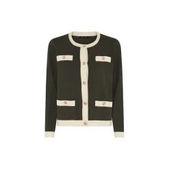 Milano Knit, olive night/vanilla