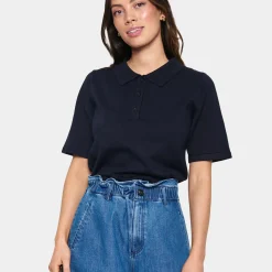 MilaSZ Polo SS Pullover, night sky