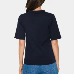 MilaSZ Polo SS Pullover, night sky