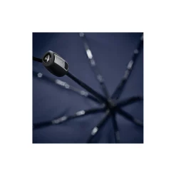 Mini automatic foldable storm umbrella, midnight blue