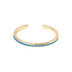 Mini Bangle Ring, myosotis blue