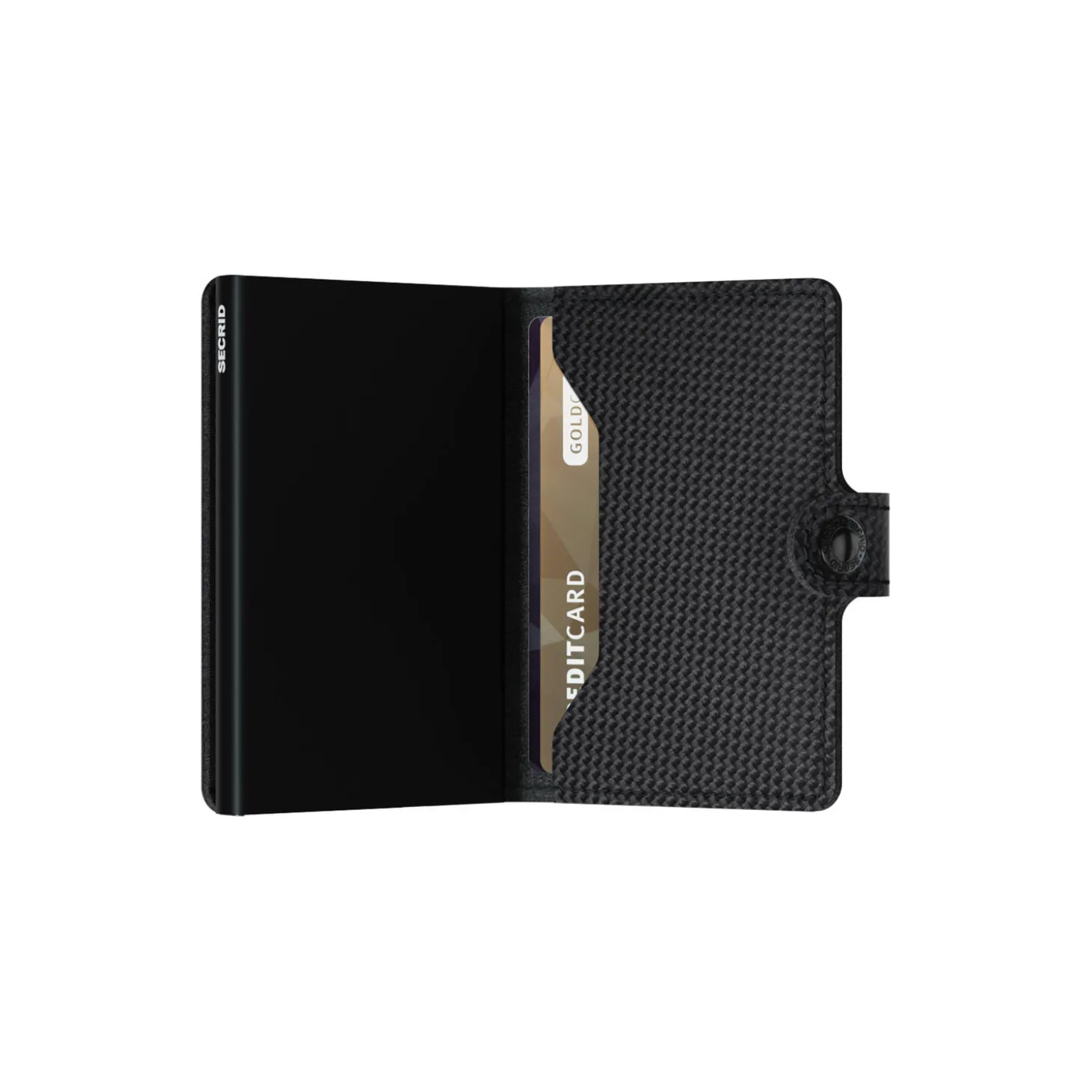 Miniwallet, carbon black