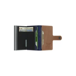 Miniwallet, indigo 5/titanium