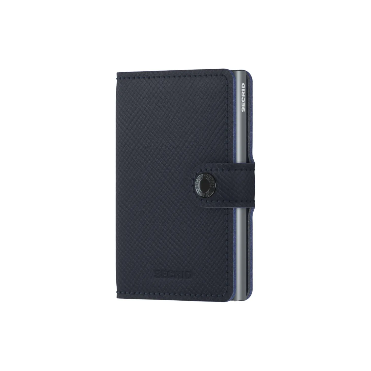 Miniwallet, saffiano navy