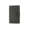 Miniwallet, twist green