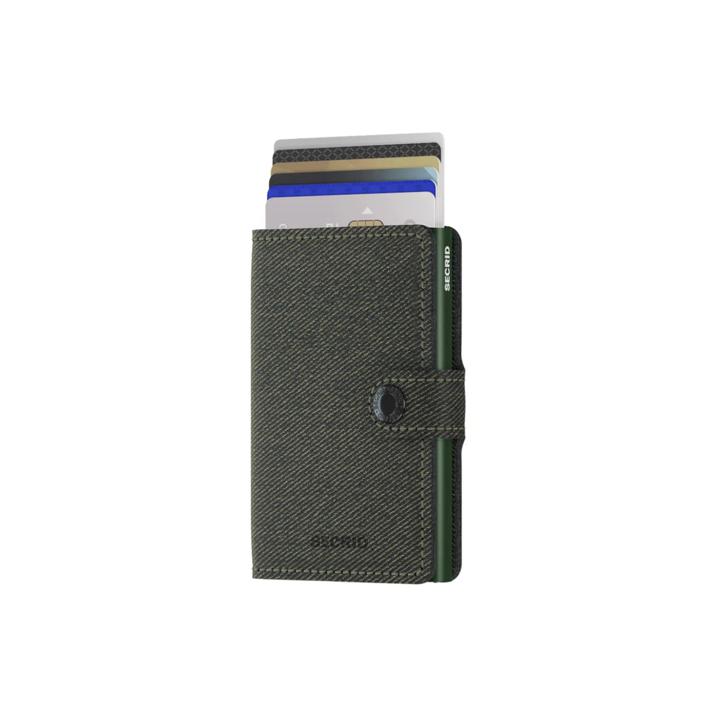 Miniwallet, twist green