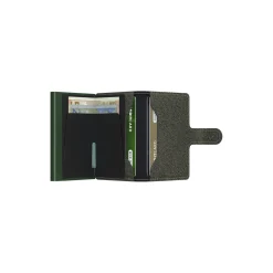 Miniwallet, twist green