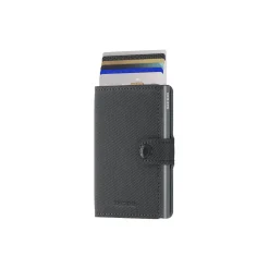 Miniwallet, twist grey