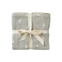 Mio musselin stofbleer, sailboats