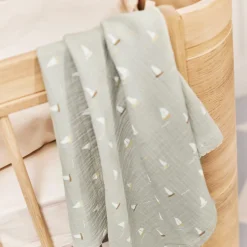 Mio musselin stofbleer, sailboats