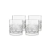 Mixology Textures Vandglas/whiskyglas 4 stk.