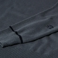 MMGBarella Crew Knit, flint stone