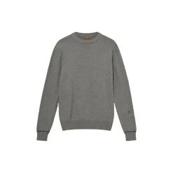 MMGBarella Crew Knit, grey melange