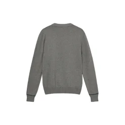 MMGBarella Crew Knit, grey melange