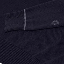 MMGBarella Crew Knit, navy