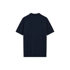 MMGKyle Bouclé SS Polo, navy
