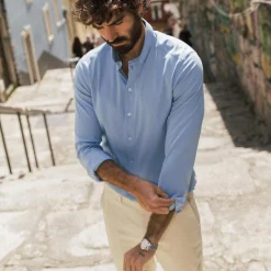 MMGMarco Jersey Shirt, light blue