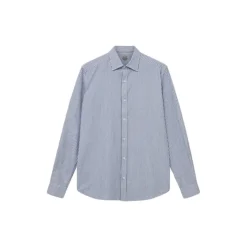 MMGMarco Oxford Stripe Shirt, light blue