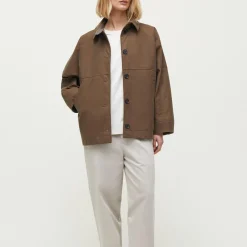 Moa Jacket Oilskin, bark