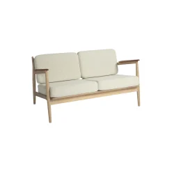 Model 107 2-pers. sofa, hvid