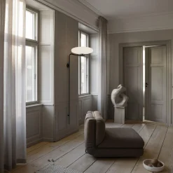 Model 2065 Wall Lamp with Plug, opaline