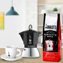 Moka espressokande til induktion, 4 kopper