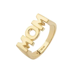 Mom Ring, gold