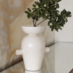 Momento JH40 vase, cream